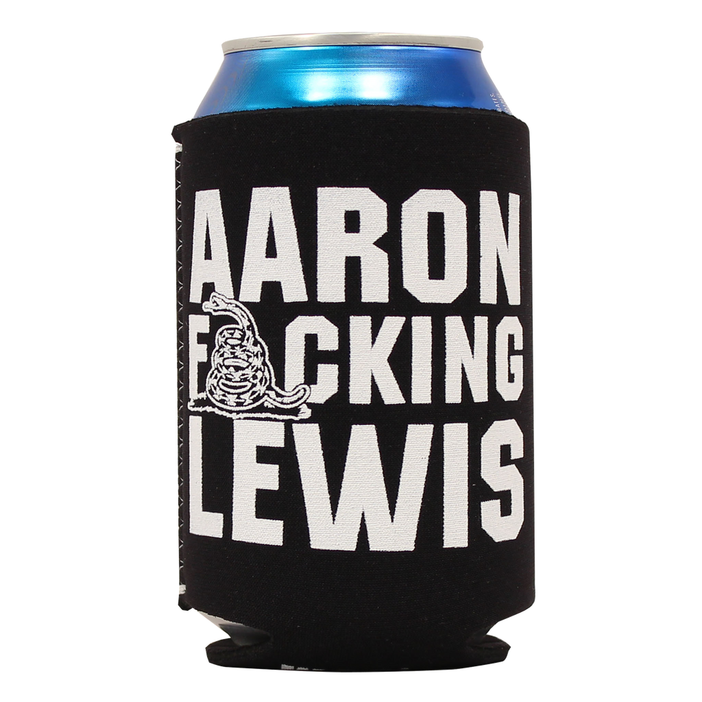 Aaron Lewis "Don't Tread On Me" Koozie (Black) - Missile Baits
