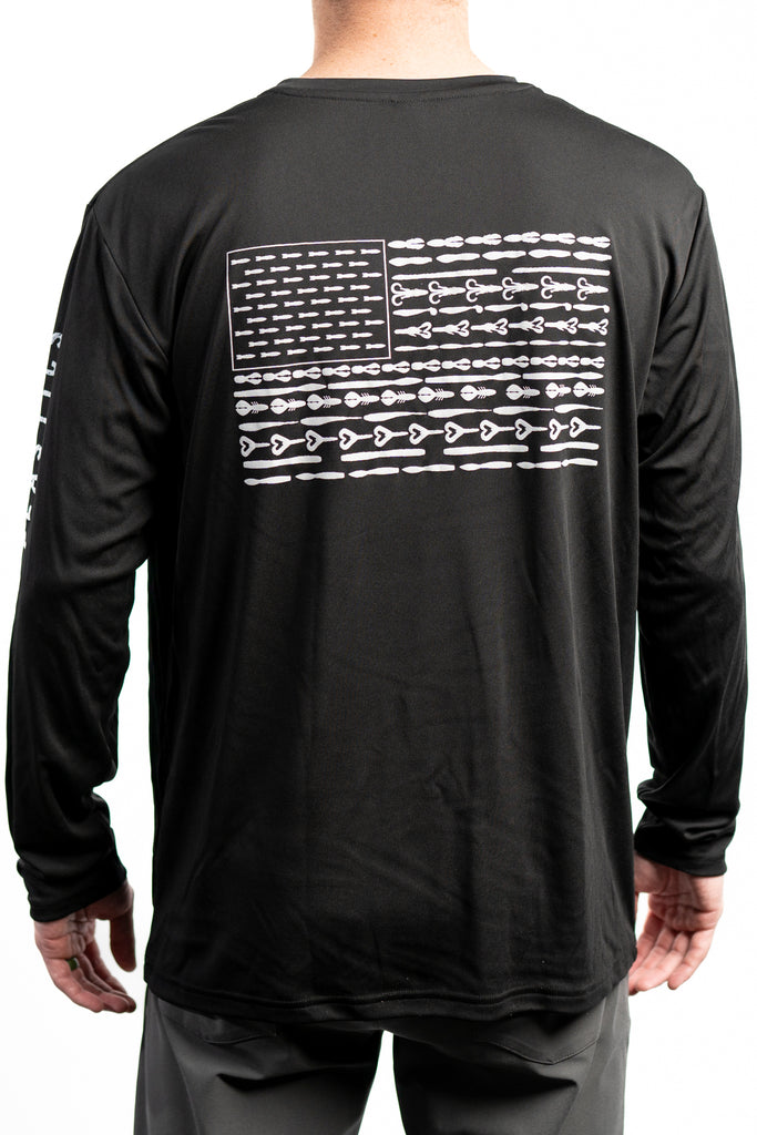 Missile Flag L/S Shirt - Missile Baits