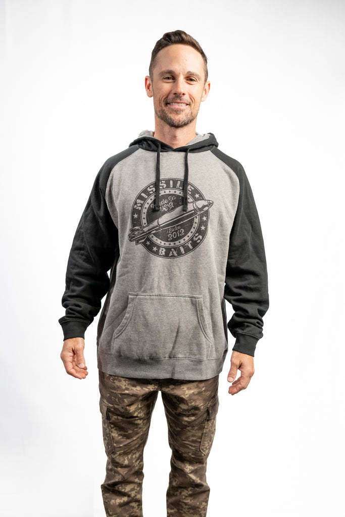 Missile Grey Sweatshirt - Missile Baits