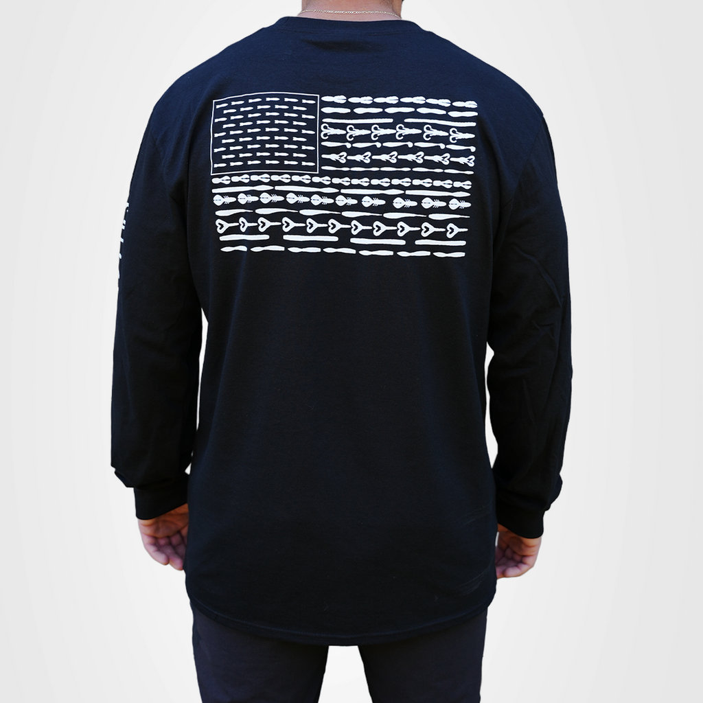 Missile Baits Flag Long Sleeve Shirt