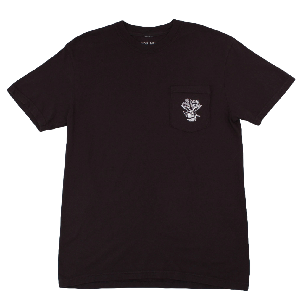 Aaron Lewis The American Patriot Pocket Tour Tee (Black) - Missile Baits