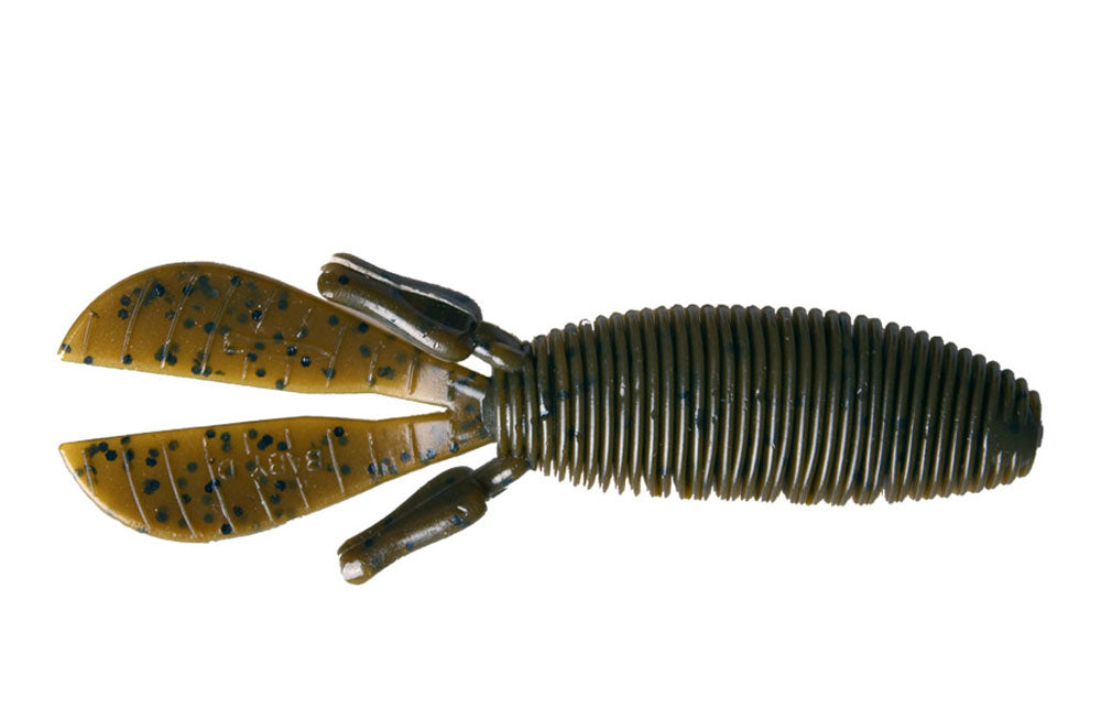 baby d fishing lure Missile Baits Stroyer Green Pumpkin Flash The Missile Baits Baby D Stroyer is a downsized version of the original D Stroyer Missile Baits Baby D Bomb