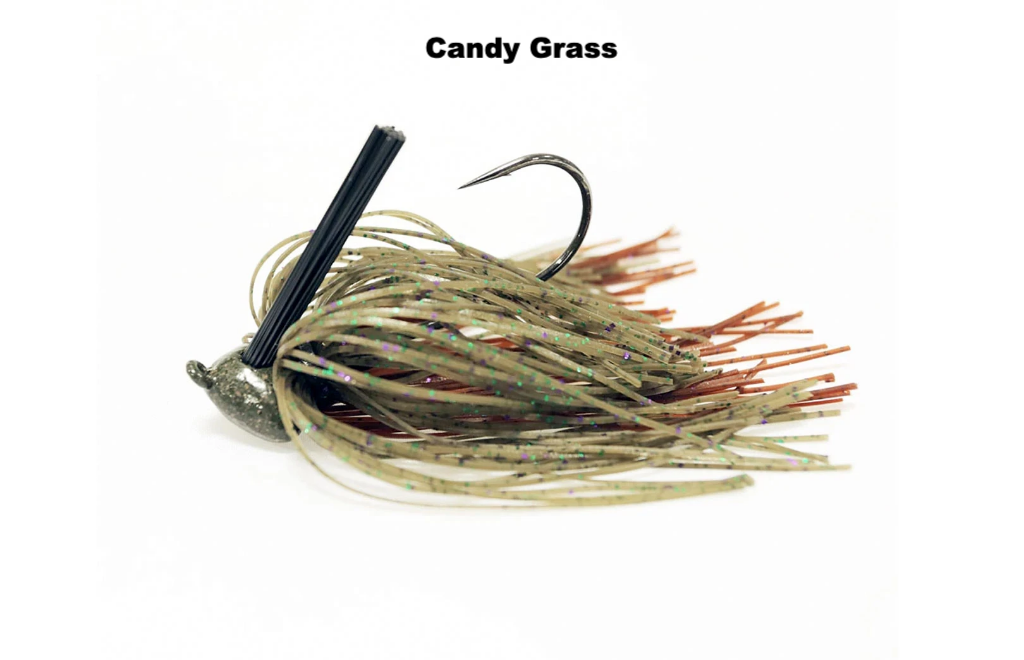 bass head fishing lure Missile Baits Ike's Head Banger Jig