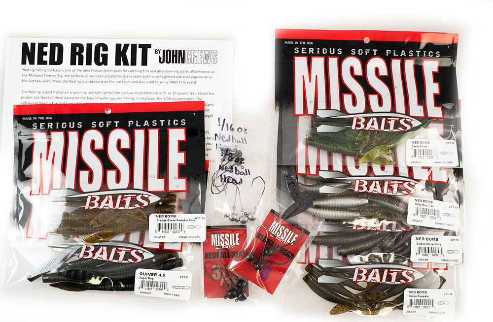best fishing lures kit Missile Baits Kit Ned Rig Kit